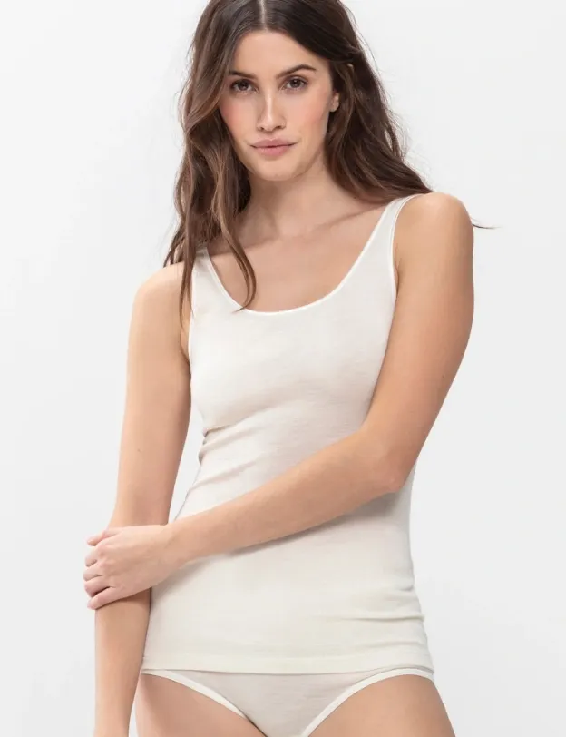 Mey, Hemdje wol + zijde, Exquisite, Ecru