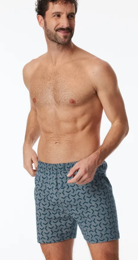 Schiesser, 2-pack, losse boxers, blauw
