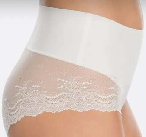 Spanx, Dameshipster met kant, ivoor