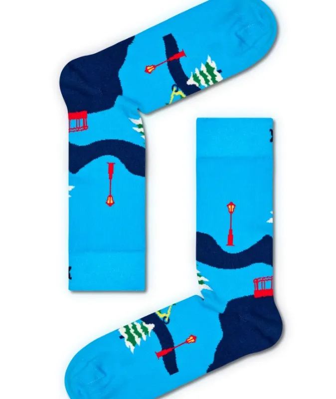 Happy socks, Santa On The Way To Work 