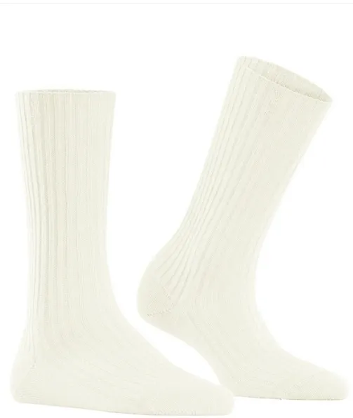 FALKE, sokken, lang, ecru, kerstpakket