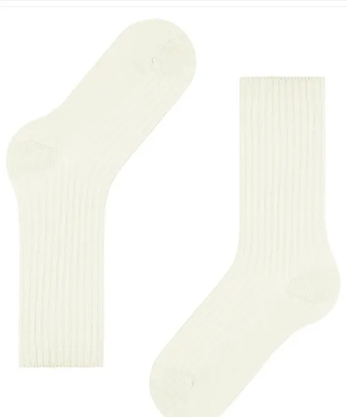 FALKE, sokken, lang, ecru, kerstpakket