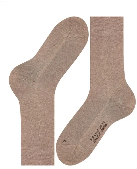 Falke, Herensok katoen, london, sand