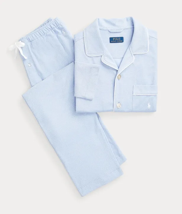 Ralph Lauren, pyjama, lichtblauw