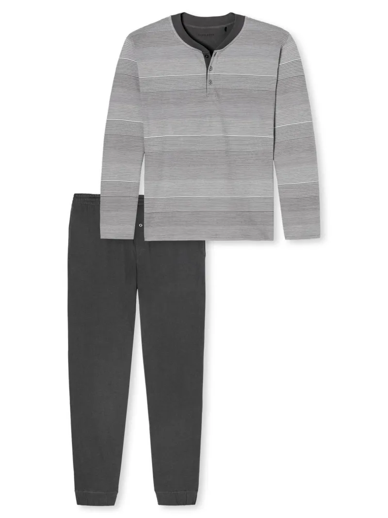 Hpyjama met knoopjes tricot