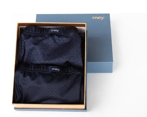 Mey, herenboxer, duopack, giftbox, zwart