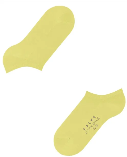 Falke, sneakersokken, active, geel