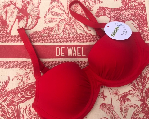 bikini top rood.