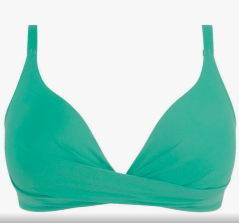 antigel, bikinitop, groen