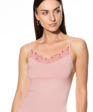 Mey, spaghetti top, serie Delighted, Bonbon pink