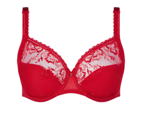 Chantelle, 3-delige beugelbh, every curve, rood