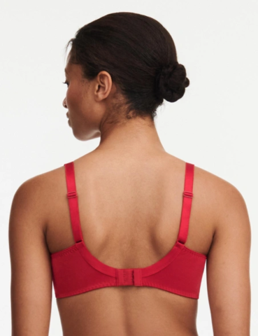 Chantelle, 3-delige beugelbh, every curve, rood