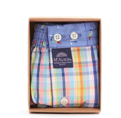 McAlson, boxer, Checkered multicolour