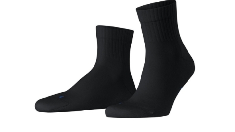 Falke, sokken, RUN, zwart