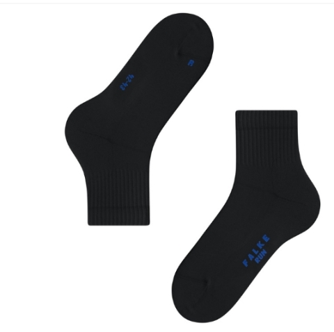 Falke, sokken, RUN, zwart