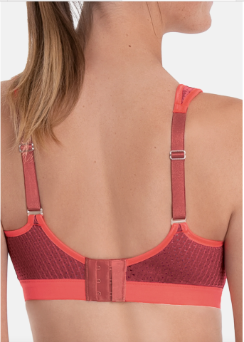 anita performance sport bh fire/coral