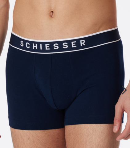 Schiesser, Boxershort 95/5, blauw