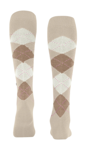 Burlington, kniekousen, geruit, beige