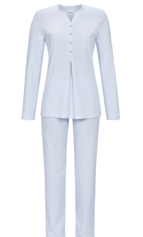 Ringella, pyjama, blauw gestreept