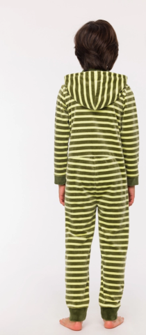 Woody, Onesie, groen gestreept