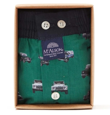 Mc Alson, boxer, groen, auto's