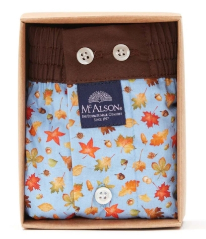 Mc Alson, boxer, herfstprint