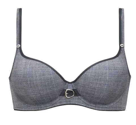 Dacapo, BH voorgevormd, grijs geruit
