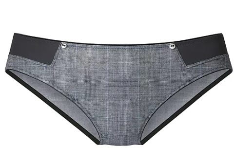 Dacapo, slip, grijs geruit