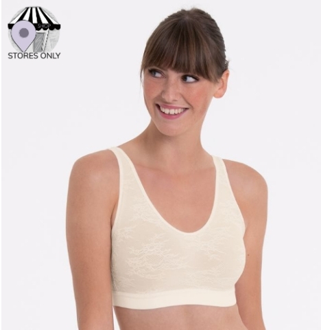 Anita, essential lace, Bralette, wit