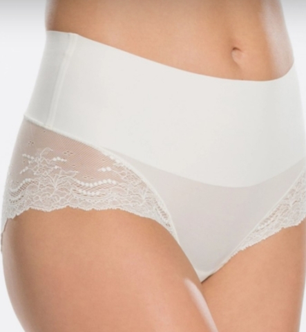 Spanx, Dameshipster met kant, ivoor