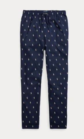 SIGNATURE PONY COTTON PAJAMA PANT