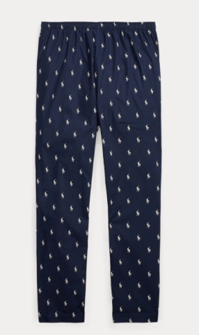SIGNATURE PONY COTTON PAJAMA PANT