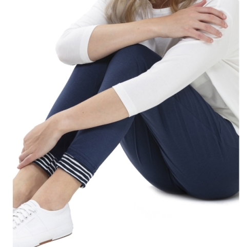 Mey, pyjamabroek, donkerblauw