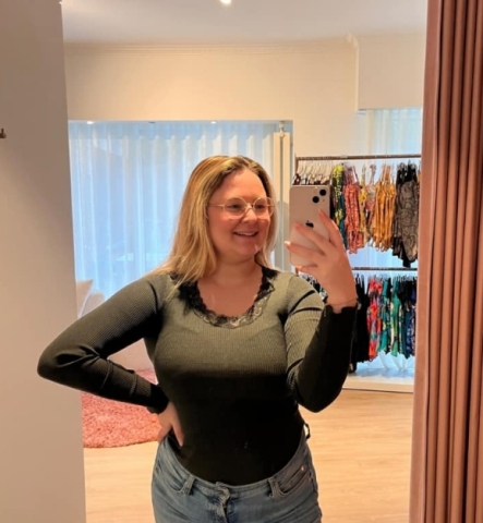 Oscalito, Hemdje, Wol/zijde, kaki