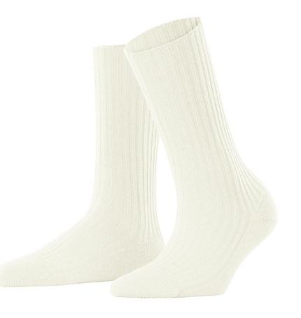 FALKE, sokken, lang, ecru, kerstpakket