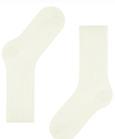 FALKE, sokken, lang, ecru, kerstpakket