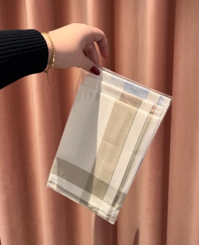 ETEX, herenzakdoeken 3 stuks