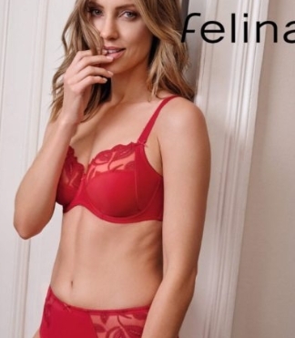 Felina, beugelbh, serenada, rood