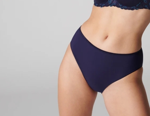 Simone Pérèle, hoge slip, Andorra, blauw