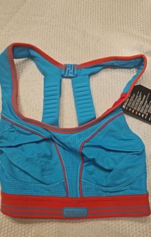 shockabsorber, sportbh, turquoise