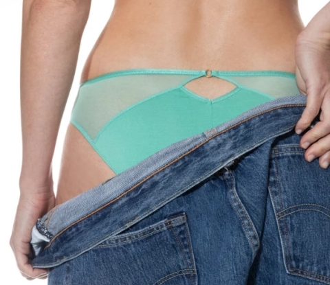 MEY, Slip, mysterious, turquoise