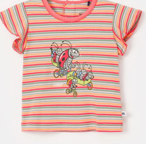 Woody, babypyjama, lieveheersbeestje