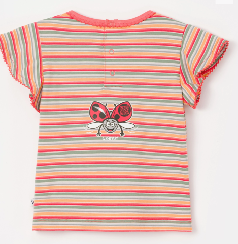 Woody, babypyjama, lieveheersbeestje