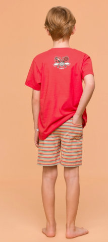 Woody, jongenspyjama, lieveheersbeestje,