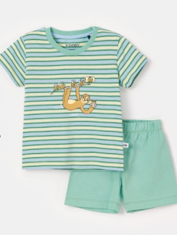 Woody, babypyjama, jongens, luiaard