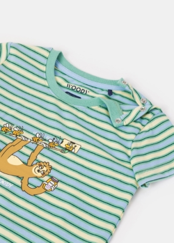 Woody, babypyjama, jongens, luiaard