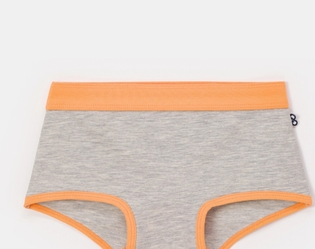 Woody, meisjesondergoed, grijs gestreept