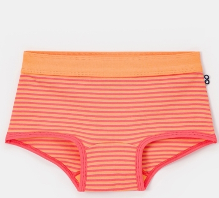 Woody, meisjesondergoed, grijs gestreept