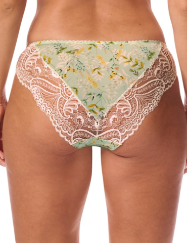 AMOENA, slip, Kalina, mint, bloem