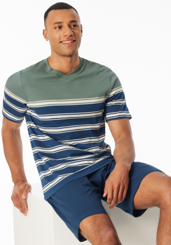 Schiesser, Herenpyjama, kaki